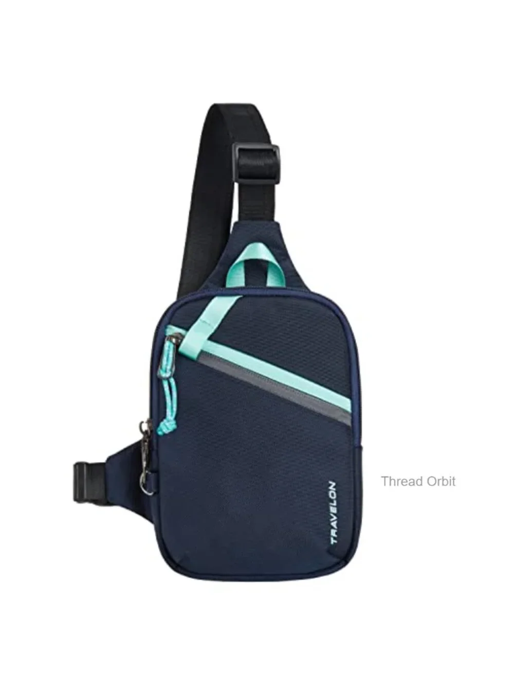 Anti-Theft Compact Sling Bag with RFID Blocking Locking Compartment